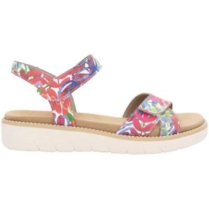 Remonte - Sandalen - Multicolour - Plateau - Klittenbandsluiting