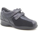 Xsensible - LUCIA - Klittenbandschoenen - Blauw - Leer