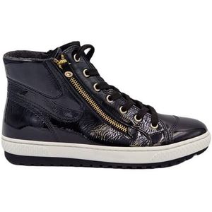 Gabor - 93.754 Veterschoenen - Kleur Schwarz/Gold - Materiaal Leer