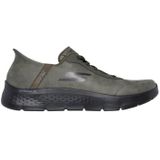 Skechers - GO WALK Flex - Sneakers - Groen - Hands Free Slip-ins