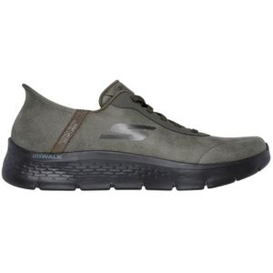 Skechers - GO WALK Flex - Sneakers - Groen - Hands Free Slip-ins