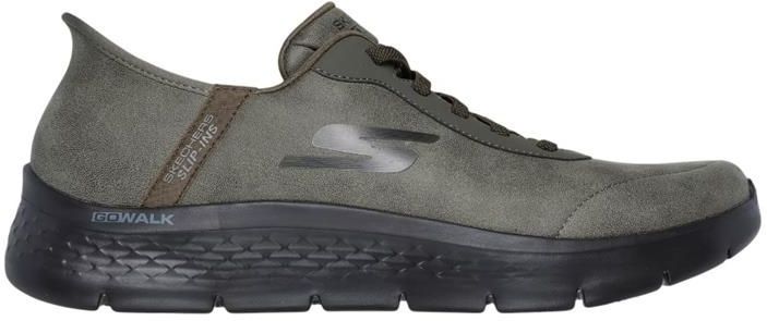 Skechers - GO WALK Flex - Sneakers - Groen - Hands Free Slip-ins