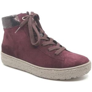 Hartjes - 172.1404 - Enkellaarzen - Aubergine - Leer