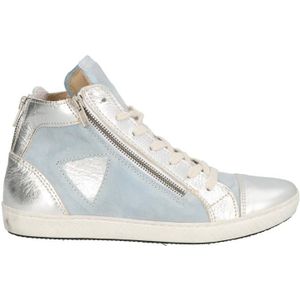 Line Footwear Borg lineblauw Veterschoenen