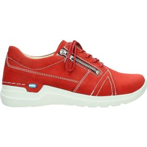 Wolky Veterschoenen Feltwell rood zomer nubuck