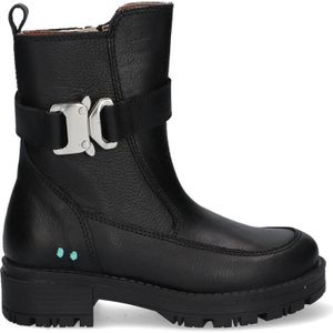 Bunnies JR - Floor Fancy - Biker Boots - Zwart - Leer