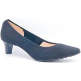 Peter Kaiser - 48589 Pumps - Zwart - Stretch - Leer Combi