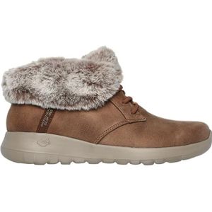 Skechers - Art 144803 CSNT - Instappers - Taupe - Gevoerd - Slip-in Systeem