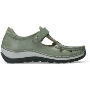 Wolky - Zambezi - Oxford Leren Schoen - Klittenbandsluiting