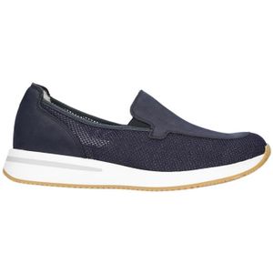 Waldläufer - 935501 - Instappers - Marine - Leer