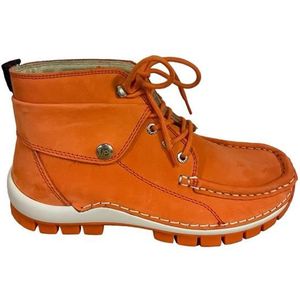 Wolky - Jump Summer - Schoenen - Light-Orange - Nubuck
