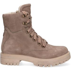 Twins - 323685 - Veterschoenen - Leer - Zwart