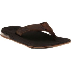 Reef Fanning Leather Low Slippers
