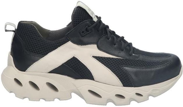 Durea - 6309 - Sneakers - Zwart - Combi - Flow Motion