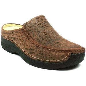 Wolky 06250 Seamy slide towns suede Slippers