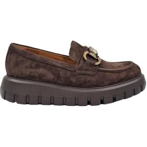 Gabor - Loafers - Donkerbruin - Plateau - Hakhoogte 5 cm