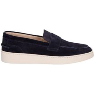 Greve - 2302.09 Instappers - Donker Blauw - Leer