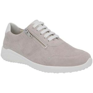 Solidus - 52002 - Veterschoenen - Velour/Vitello Lino/Wit