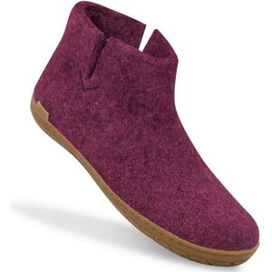 Glerups - Laars met Rubber Zool - Cranberry - 43