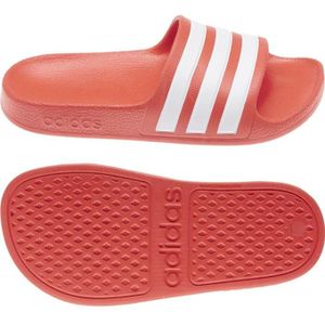 ADILETTE AQUA K,VIVRED/FTWWHT/VIVRE Slippers