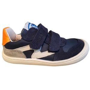 Develab - 45301-633 - Lage Schoen - Blauw Combi - Klittenbanden - Leder