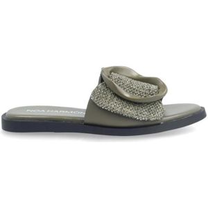 Noa Harmon - 9661-33 Gea 0 - Slippers - Groen - Kunststof