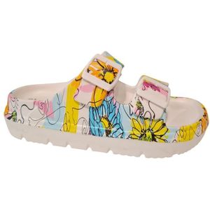 Laura Vita - Neon 17 - Dames Slippers - Blauw - Rubber