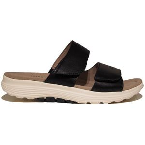 Gabor - Rollingsoft Slippers - Zwart - Leer