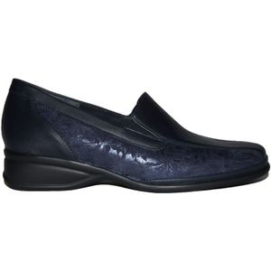 Semler - R1145 Instappers - Zwart - Nappa Leer