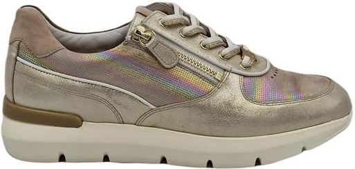 Hassia - 301317 - Casual Schoenen - Platin - Leer