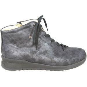Finn Comfort - Pavia - Veterschoenen - Zwart - Leer