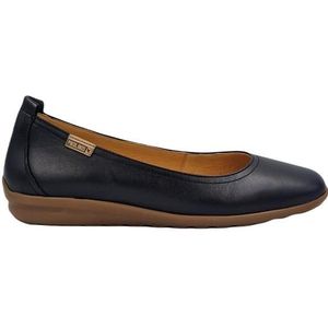 Pikolinos - Alcoi - dames ballerina - zwart - Leer
