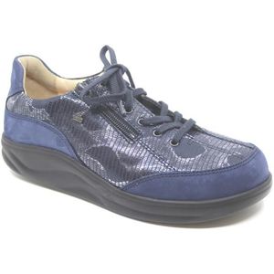 Finn Comfort - Otaru - Veterschoenen - Blauw - Leer