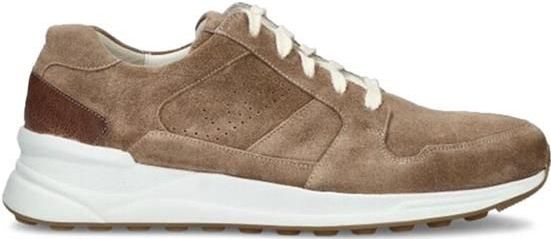 Gijs - 2121 - Nette Schoenen - Beige - Suede - Leer - Vetersluiting