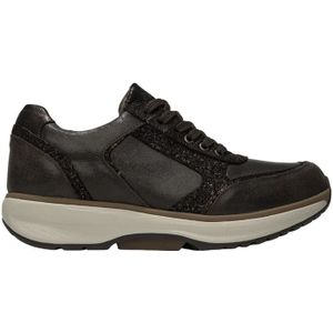 Xsensible - Georgia - Sneakers - Donkerbruin - Sportieve Trendy Lage Dames Sneaker