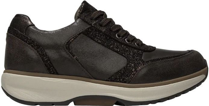 Xsensible - Georgia - Sneakers - Donkerbruin - Sportieve Trendy Lage Dames Sneaker
