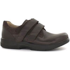 Perfect Footwork - 6812 - Klittenbandschoenen - Zwart - Leer