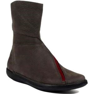 Loints of Holland 68105 Nagelbeek - Enkellaarsjes - Grijs/combi - Leer