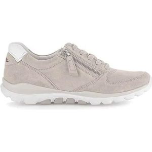 Gabor - Sneakers - Suede - Oasi / Weiss - Uitneembaar Voetbed