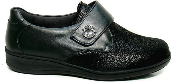 Solidus - 29506 Kate 506 - Klittenbandschoenen - Vitello/Planetflex Zwart