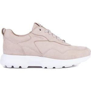 Footnotes - 91.001 - Sneakers - Nubuck Beige - Wijdte H