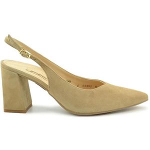 Green Damesschoenen Paul Green Pumps Beige Blockabsatz Bruine