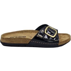 Zwarte Lak Rohde slippers kopen Ruime keuze beslist