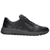 Hirsch - 199 - Casual Schoenen - Schwarz - Leer