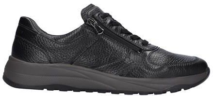 Hirsch - 199 - Casual Schoenen - Schwarz - Leer