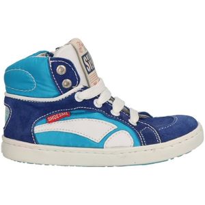 Shoesme Blauw/wit Veterboot Sneakers