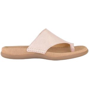 Gabor - Dames - Teenslippers - Beige - Casual Ontwerp