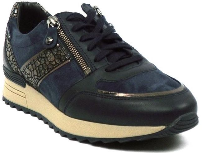 Mephisto - Toscana - Laarzen - Navy - Leer