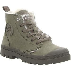 PALLADIUM Dames Pampa Hi Zip WL Winter Enkellaars Warm 95982 Groen