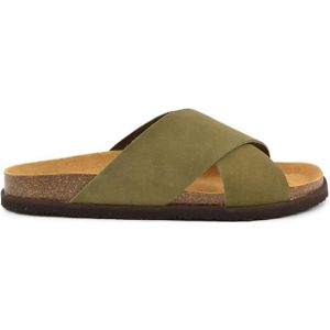 Scholl F31199 1076 Leon suede Slippers
